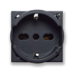 PRESA SCHUKO BIPASSO TEKLA 10/16A 2M AVE