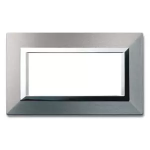 PLACCA ZAMA 44 ALLUMINIO NATURALE 4M AVE