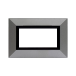 PLACCA ZAMA 44 ARGENTO OPACO 4M AVE