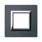 PLACCA VERA 44 ALLUMINIO ANTRACITE 2M AVE