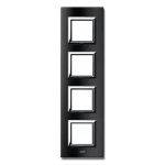 PLACCA VERA 44 ALLUMINIO ANTRACITE 2+2+2+2M AVE