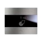 PLACCA TOUCH GESTIONE ALBERGHIERA ALLUMINIO 3M AVE