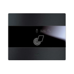 PLACCA TOUCH GESTIONE ALBERGHIERA ANTRACITE 3M AVE
