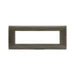 PLACCA YOUNG 44 CARBON CHIARO 3D 7M AVE
