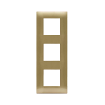 PLACCA YOUNG 44 TECNOPOLIMERO ORO (2+2+2)6M AVE