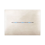 PLACCA YOUNGTOUCH BEIGE SPAZZOLATO 3D 3 COMANDI AVE