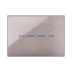 PLACCA YOUNGTOUCH CARBON CHIARO 3D 3 COMANDI AVE
