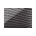 PLACCA YOUNGTOUCH CARBON SCURO 3D 3 COMANDI AVE