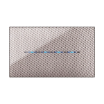 PLACCA YOUNGTOUCH CARBON CHIARO 3D 4 COMANDI AVE