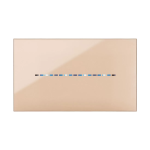 PLACCA YOUNGTOUCH SABBIA 4 COMANDI AVE