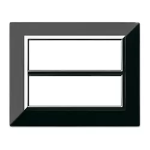 PLACCA ZAMA 44 NERO ASSOLUTO 6+6M AVE