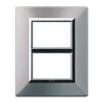 PLACCA ZAMA 44 ALLUMINIO NATURALE 3+3M AVE