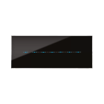 PLACCA YOUNGTOUCH NERO ASSOLUTO 7 COMANDI AVE