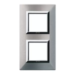 PLACCA ZAMA 44 ALLUMINIO NATURALE 2+2M AVE