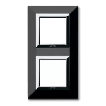 PLACCA ZAMA 44 NERO ASSOLUTO 2+2M AVE