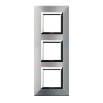 PLACCA ZAMA 44 ALLUMINIO NATURALE 2+2+2M AVE
