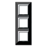 PLACCA ZAMA44 NERO ASSOLUTO 2+2+2M AVE