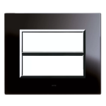 PLACCA VERA 44 VETRO NERO ASSOLUTO 6+6M AVE