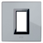 PLACCA VERA 44 VETRO GRIGIO ARGEN 1M AVE