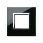 PLACCA VERA 44 VETRO NERO ASSOLUTO 2M AVE