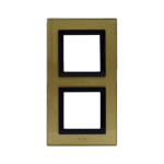 PLACCA VERA 44 VETRO ORO 2+2M AVE