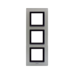 PLACCA VERA 44 VETRO GRIGIO 2+2+2M AVE