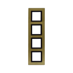 PLACCA VERA 44 VETRO ORO 2+2+2+2M AVE