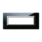 PLACCA VERA 44 VETRO NERO ASSOLUTO 7M AVE