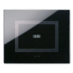 PLACCA VERATOUCH NERO ASSOLUTO 1 COMANDO