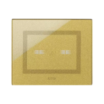 PLACCA VERATOUCH ORO 2 COMANDI AVE