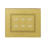 PLACCA VERATOUCH ORO 6 COMANDI AVE