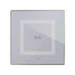 PLACCA VERATOUCH GRIGIO ARGENTO 1 COMANDO AVE
