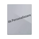 PLACCA VERATOUCH PERSONALIZZABILE GRIGIO ARGENTATO 3+3M AVE