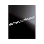 PLACCA VERATOUCH PERSONALIZZABILE NERO ASSOLUTO 3+3M AVE