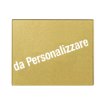 PLACCA VERATOUCH PERSONALIZZABILE ORO 3M AVE