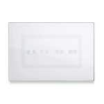 PLACCA VERATOUCH BIANCA 4 COMANDI AVE