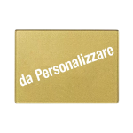 PLACCA VERATOUCH PERSONALIZZABILE ORO 4M AVE
