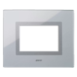 PLACCA VERATOUCH X SEGNALAZIONE GRIGIO ARGENTO AVE