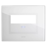 PLACCA VERATOUCH X PULSANTE BIANCA AVE