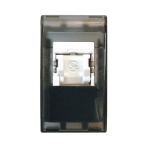 PRESA RJ45 CAT.6 A INCISIONE D'ISOLANTE PER CONNESSIONI TIPO T568A T568B NOIR S45 AVE