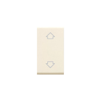 PULSANTE COMMUTATORE FRECCE 1P 10A 250V BLANC S45 AVE
