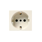 PRESA SCHUKO P30 2P+T 16A BLANC S45 AVE