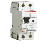 MAGNETOTERMICO DIFFERENZIALE 1P+N 10A 4,5KA 0,03A AC 2M AVE