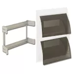 COPERCHIO GRIGIO RAL 7035 IP40 36M AVE