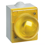 Segnalatore IP55 diffusore giallo