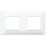 Placca 4M (2+2) int71 bianco PLANA VIMAR