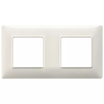 Placca 4M (2+2) int71 bianco granito PLANA VIMAR
