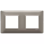Placca 4M (2+2) int71 Reflex cenere PLANA VIMAR