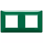 Placca 4M (2+2) int71 Reflex smeraldo PLANA VIMAR
