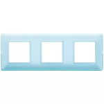 Placca 6M (2+2+2) int71 Reflex acqua PLANA VIMAR
